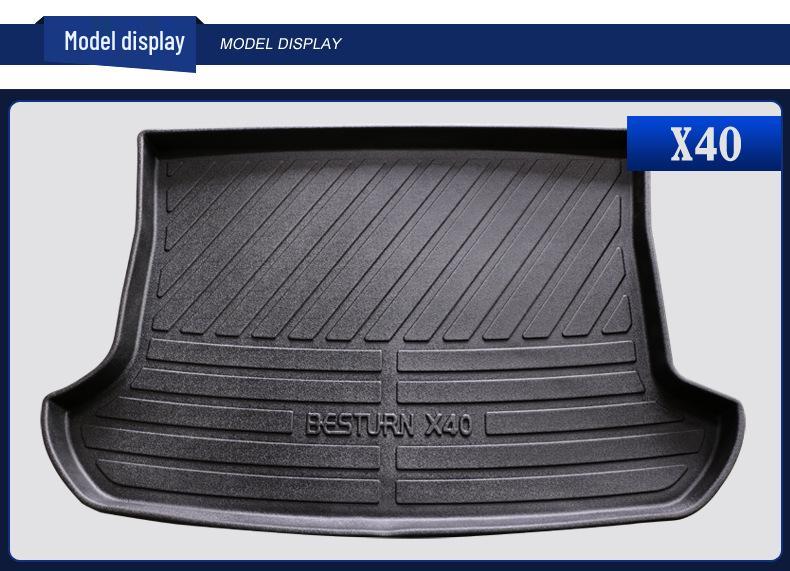 Durable Waterproof Trunk Mat for Lynk & Co 08 (2023-2026) - Eco-friendly TPE Interior Modification