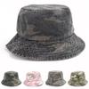 Sonnenschutz Panama Hut Camouflage Fischerhut Vintage Eimerhut Outdoor Reisen