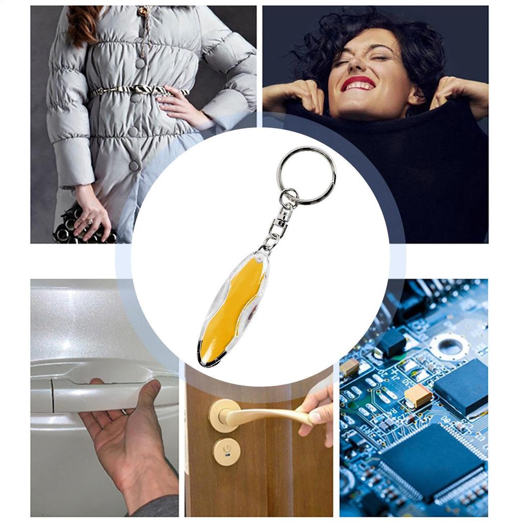 Electrostatic Discharger - Anti-static Car Key Holder | Anti-Static Car Keychain | Electrostatic Discharge