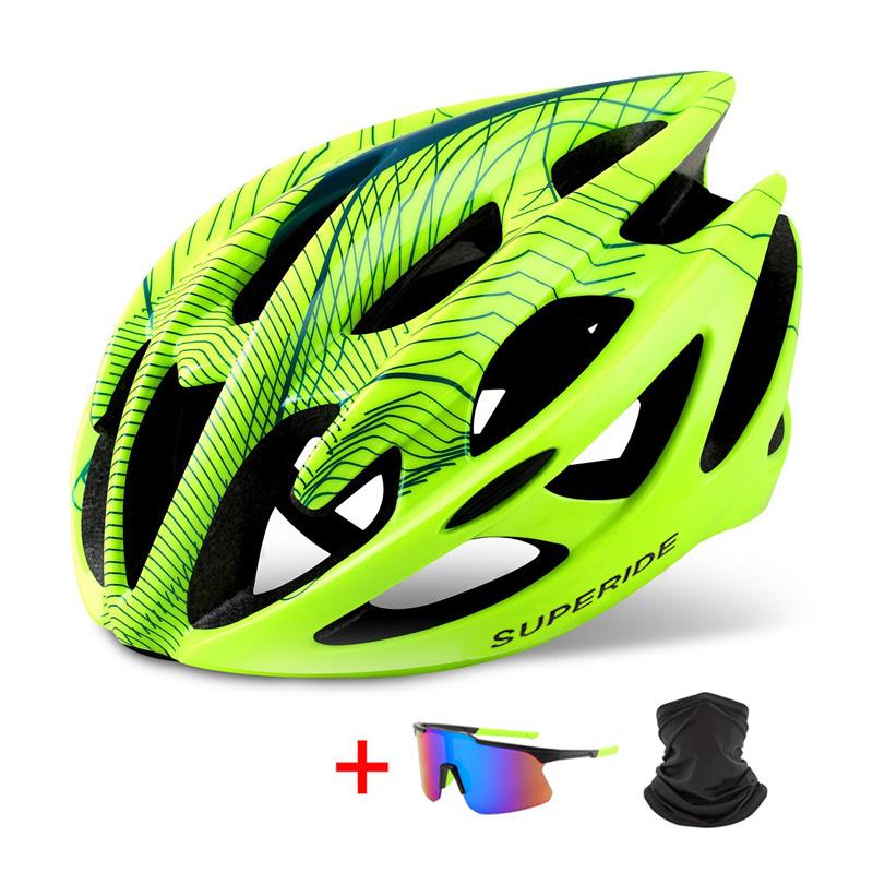 Men Women MTB Bicycle Helmet Integrally-molded Riding Cycling Helmet Sports Ultralight Road Bike Mountain Bike Helmet
