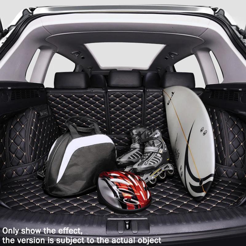 Kofferraummatte für MG ZS ZX ZST Astor ZS11 2018~2024, schmutzabweisend, vollständig gepolsterte Kofferraummatte, hintere Ladefläche, Autozubehör 2022 2025