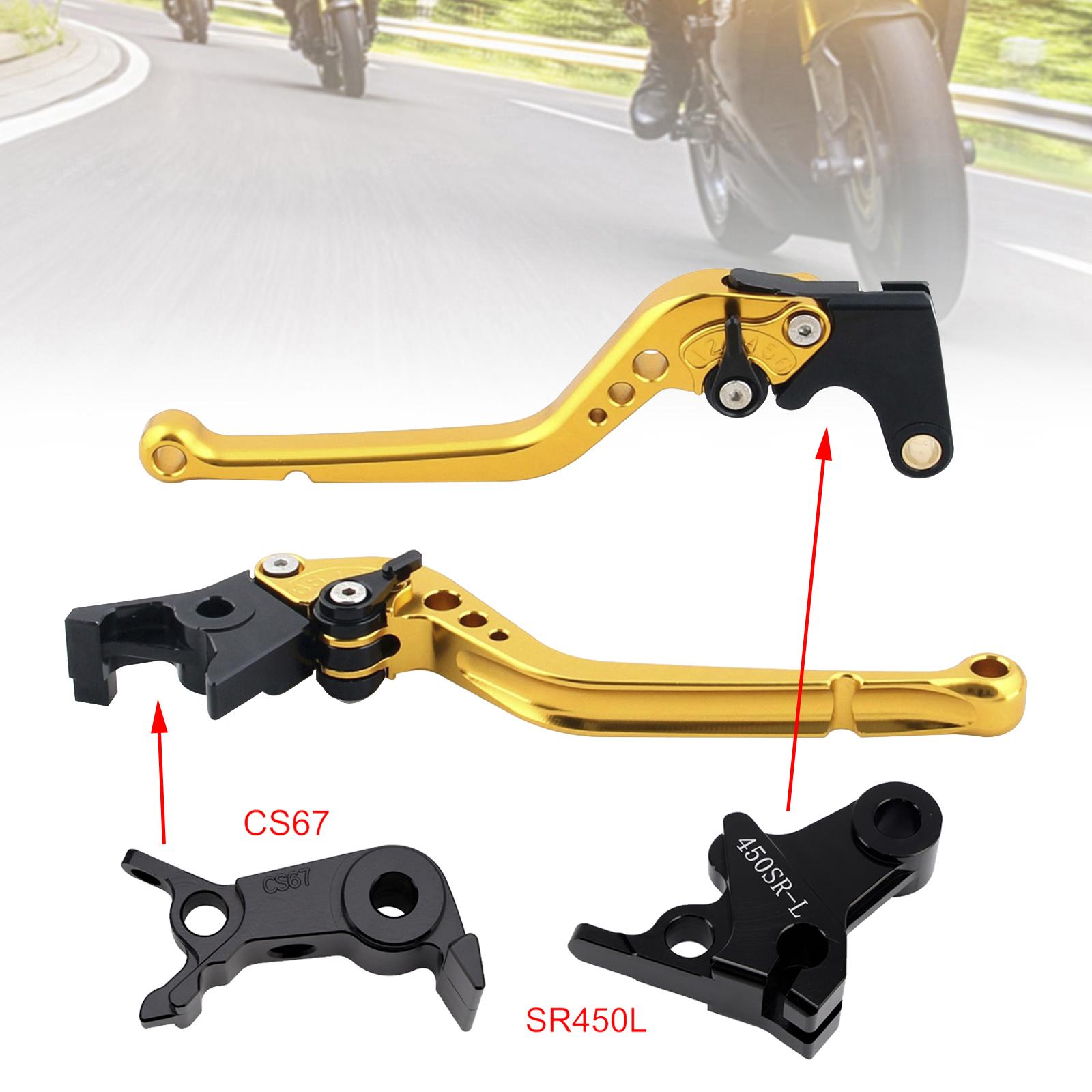 

Довгий важіль зчеплення та гальма підходить для VOGE DS900X 900DSX 2024-2026 Золотий