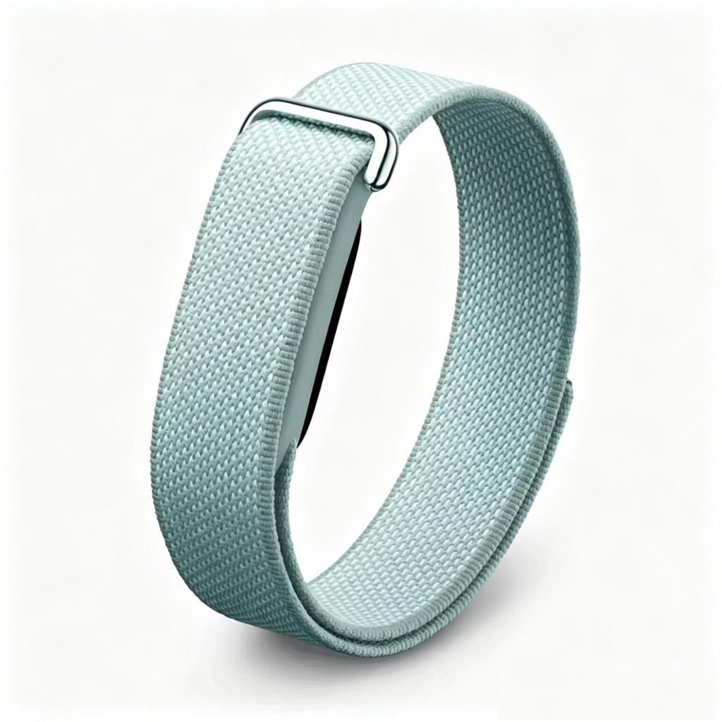 Lemi Comfort Resistente al Sudore Regolabile Nylon per Passante Cinturino Velcro Leggero Traspirante Cinturino per Orologio Google Fitbit