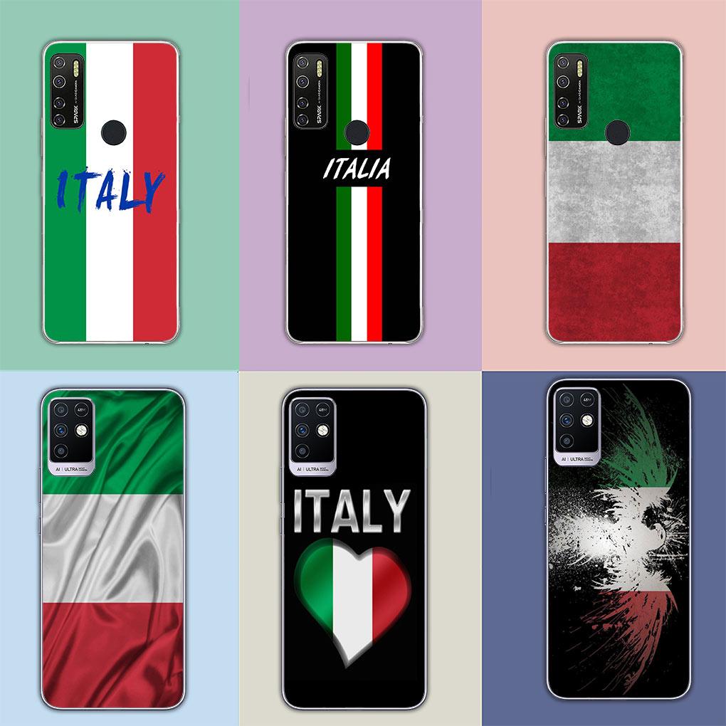 Italy Italia National Flag Phone Cover for Motorola Moto G13 G14 G53 G54 G62 G72 G82 G84 E13 E20 G42 G32 G23 G22 Soft Case