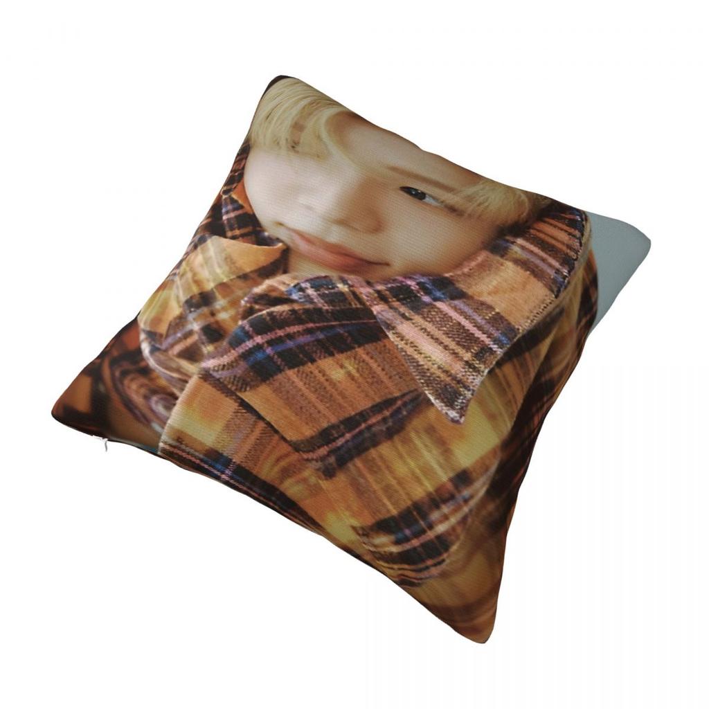 Riize Kpop Idol Boy Group Printed Pillowcase Cushion Cover Pillow Covers Y2K Chair Decor Zipper Multiple Sizes