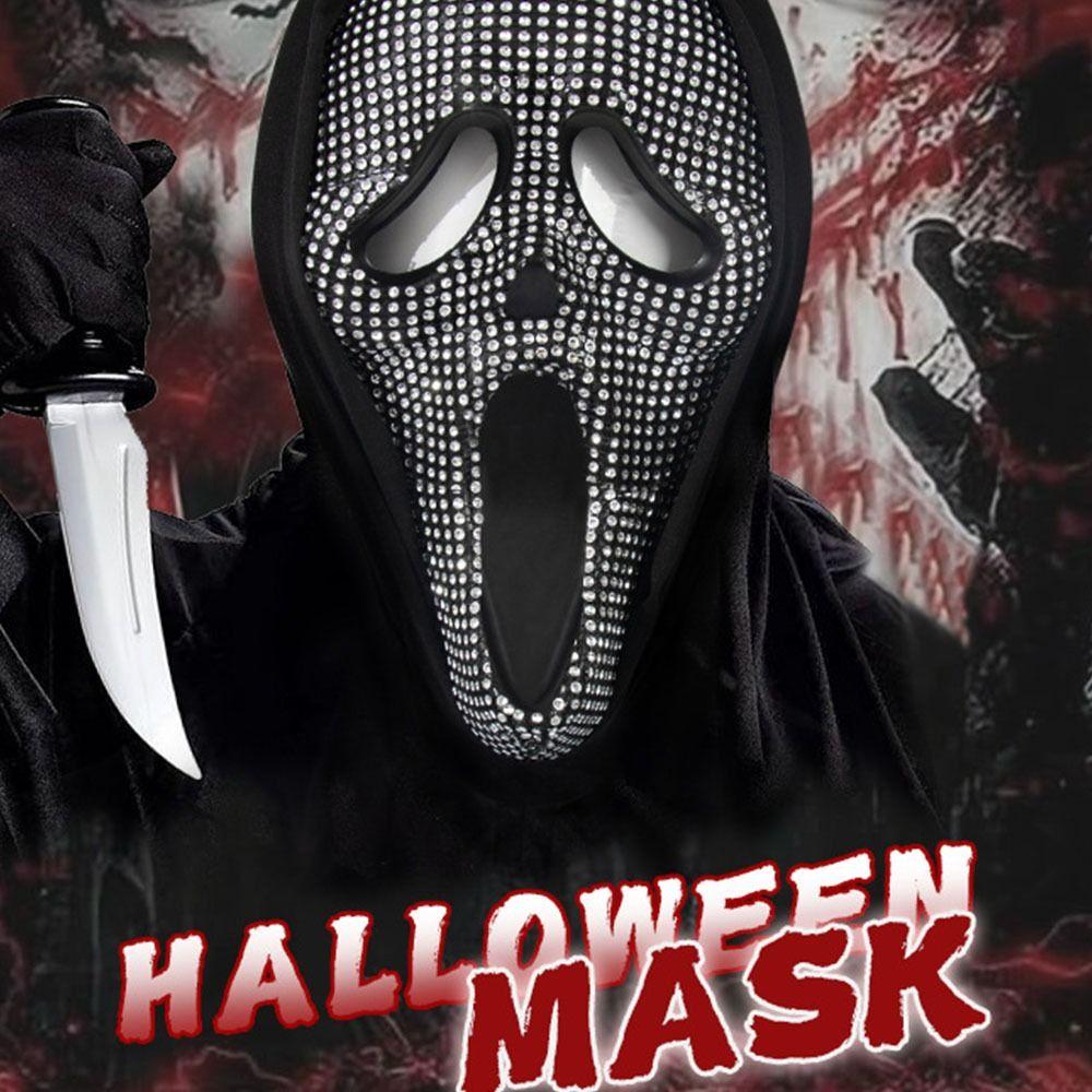 with  Halloween Cosplay Mask Masquerade Masquerade Mask  Makeup Ball Costume Props
