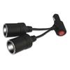Versatile Car Plug Socket with Switch 240W Power Output Charge Multiple Devices Simultaneously