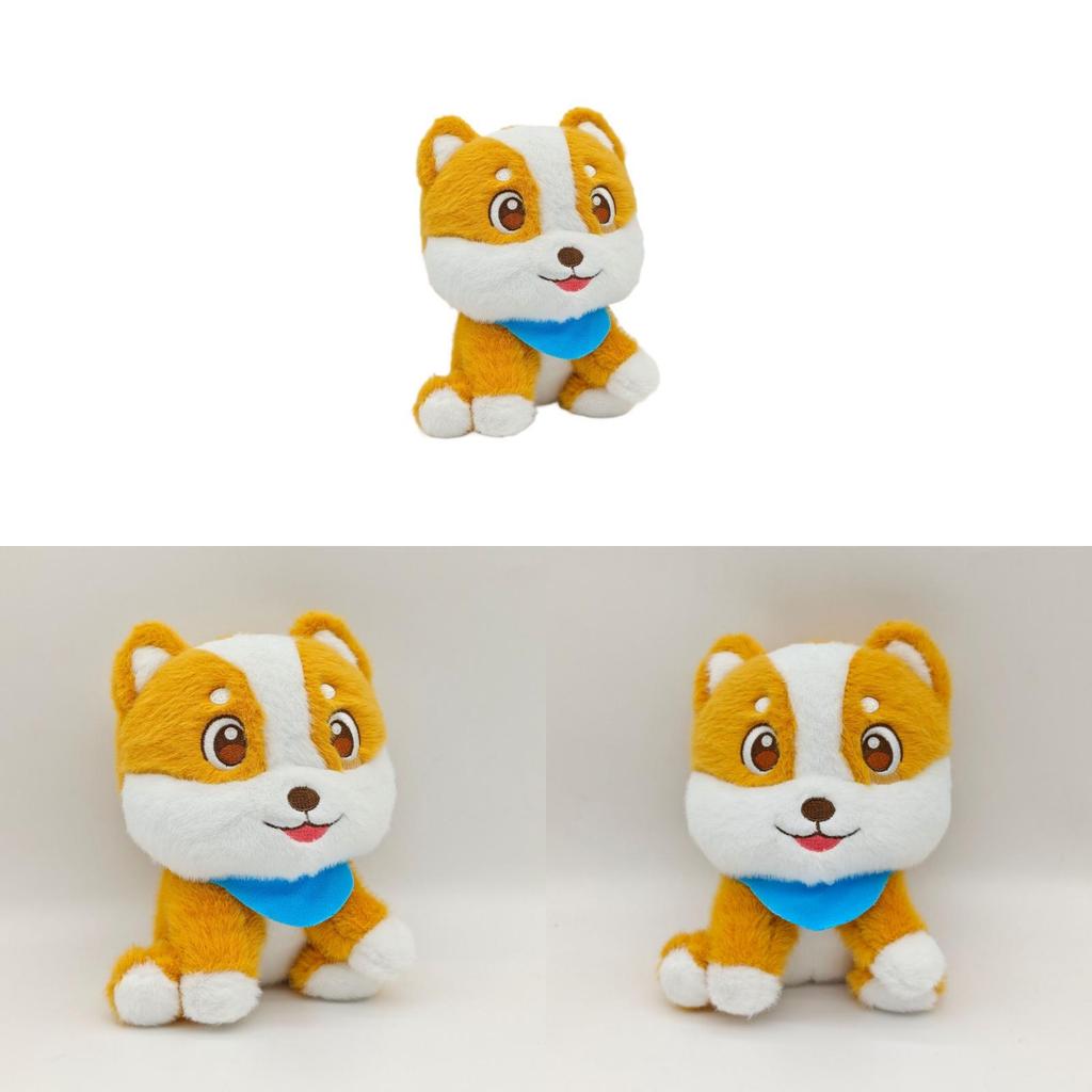 Plush Toy Shiba Inu Soft Doll With Pp Cotton Filling For Kids Gift