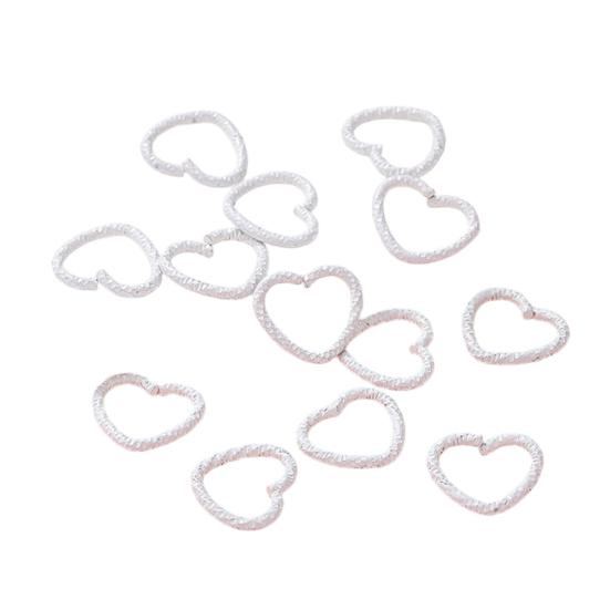 50Pcs Girl Hairpins Easy to Wear Heart-Shaped Hairpins Broken Hair Fixer Vibrant Color Decorative Hair