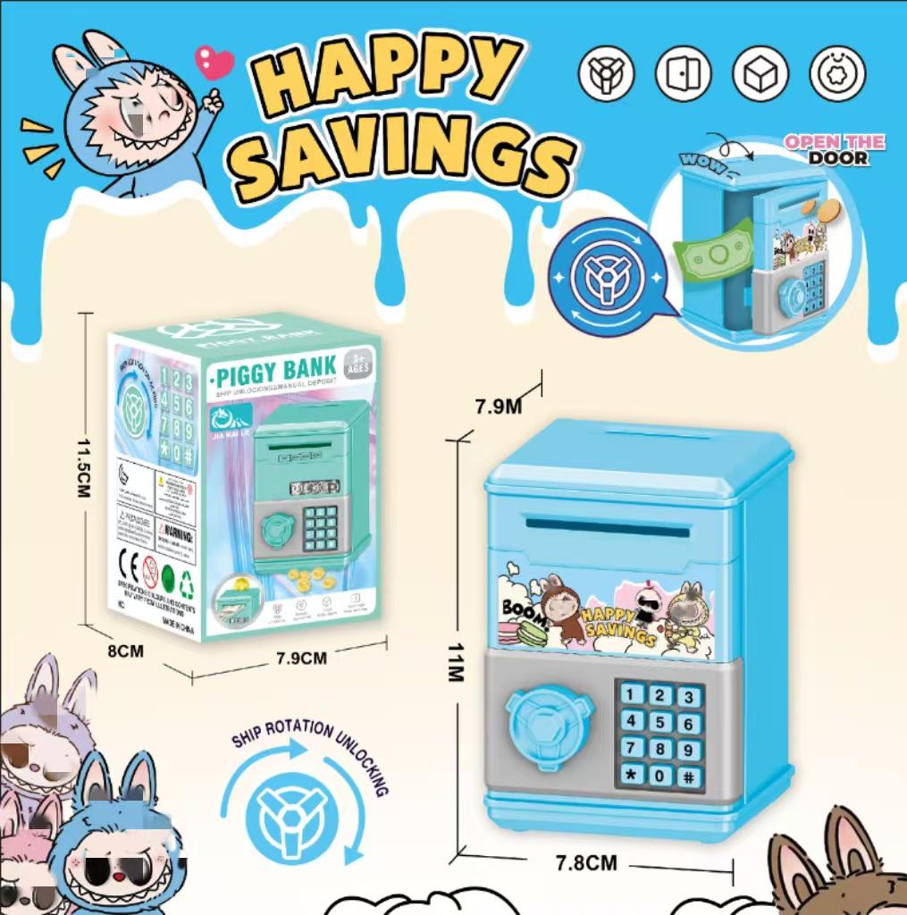 

Adorable Creative Piggy Bank for Kids - Perfect Gift for Boys and Girls 7.9*8*11.5cm