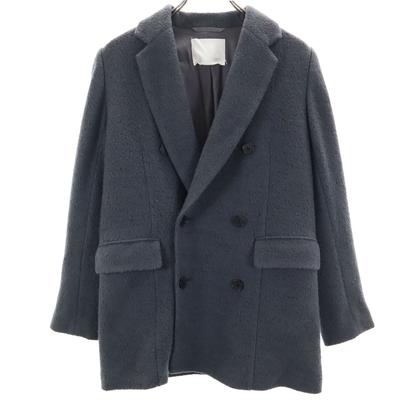 AK+1 Wool Pile Double Jacket 36 Charcoal Gray BEAMS Beams Women Used