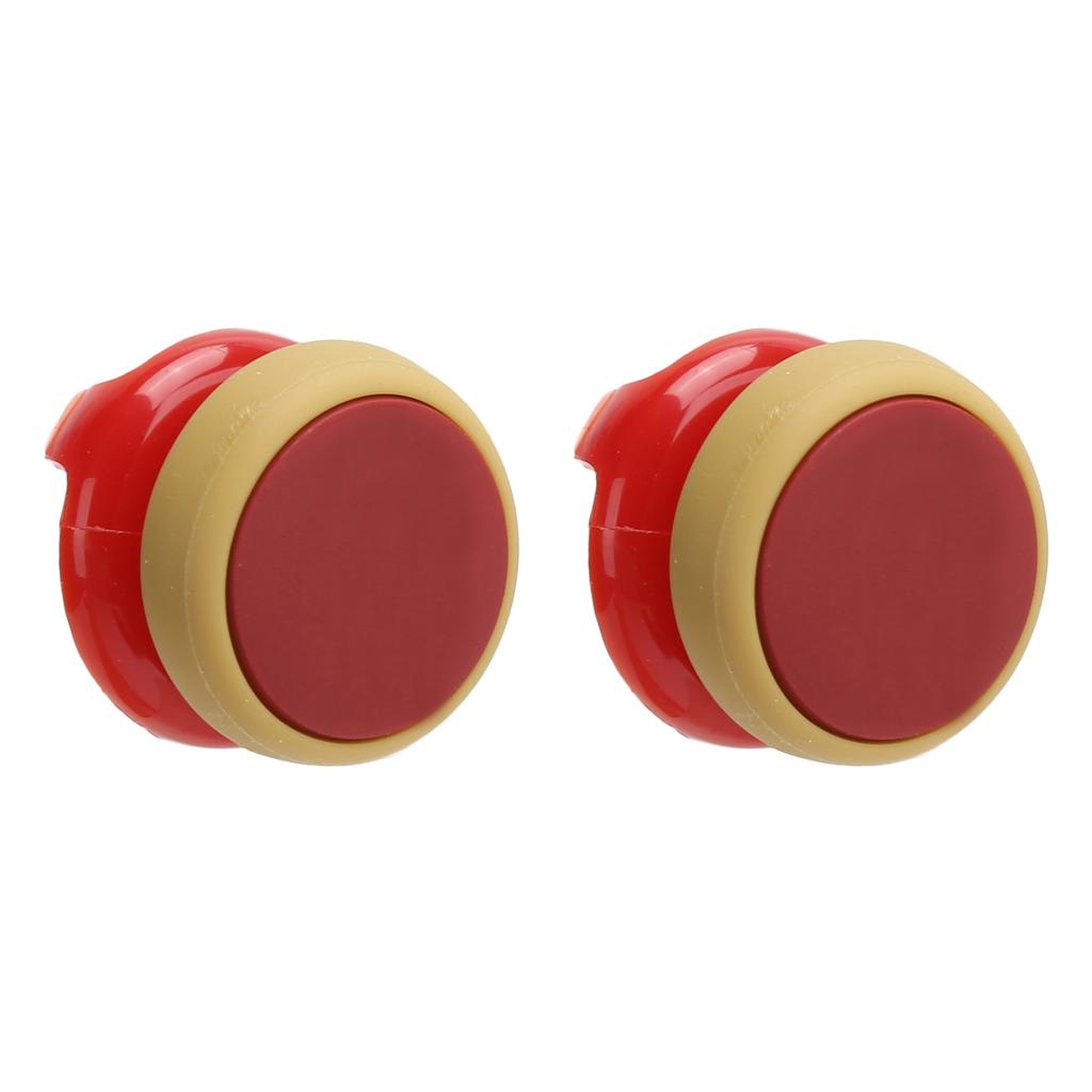 1 Pair Plastic Rocker Caps Joystick Grips Cover Protector for PS4 PS5 Game Controller
