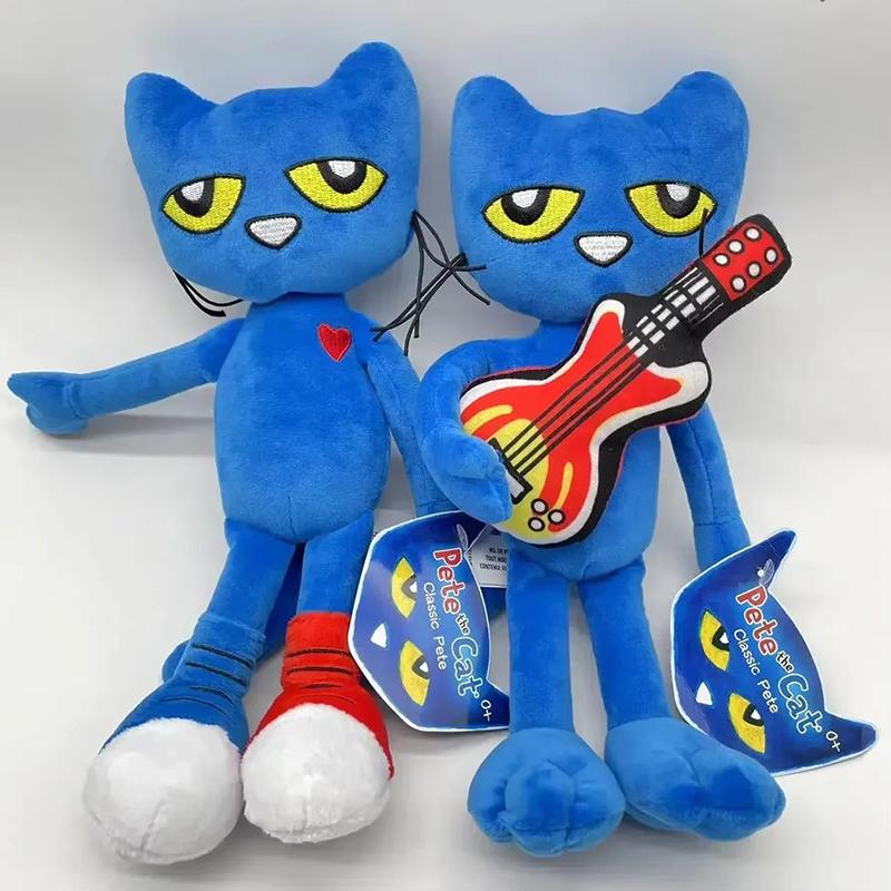 30cm Pete die Katze Plüschtier Stofftier Plüschtiere Kätzchen Puppe Weiche Cartoon Figur Schlafkissen Fans Geburtstag Weihnachtsgeschenk
