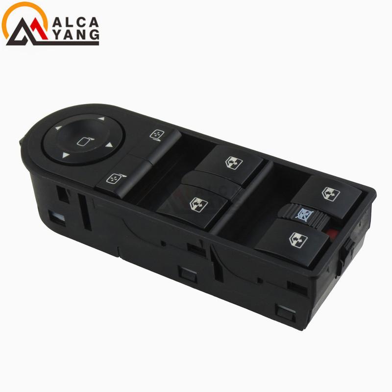 Front Left Electric Control Master Switches 13228699 13215153 Power Window Switch For Vauxhall For Opel Astra H Zafira B Kombi