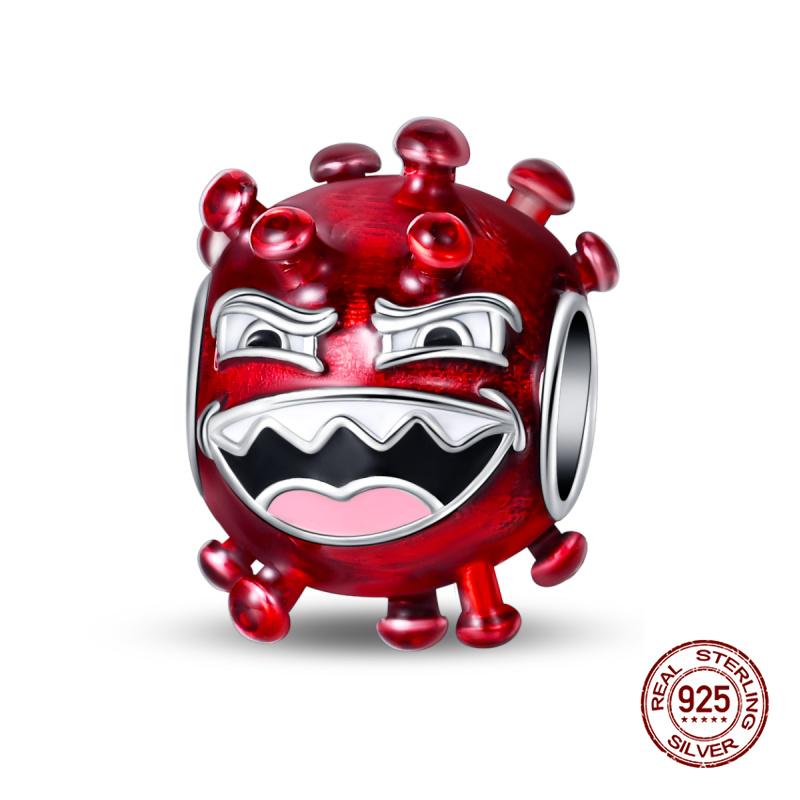 New In Medical Care Series-Medical Box Heart Charms Beads Fit 3Mm Original Bracelet Women Copper Fine Charms Jewelry Gifts