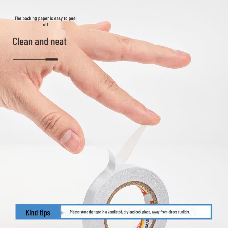 Deli High-Viscosity Double-Sided Cotton Tape