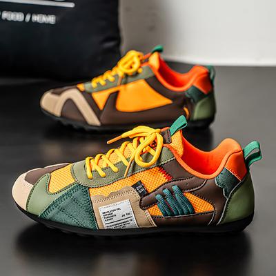 2025 Summer Men's Fashion Sneakers Size 39-46 Breathable Mesh Casual Sneakers Men Outdoor Jogging Shoes Men Zapatillas De Hombre