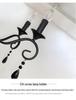 French Retro Black Wrought Iron Crystal Chandelier for Living Room, Dining Room, or Bedroom