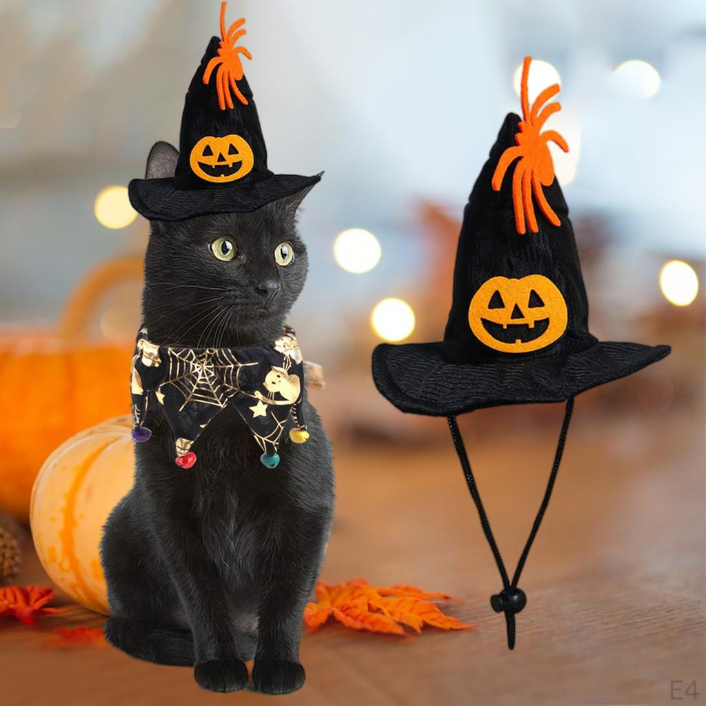 Hat Scraf Puppy Kitten Halloween Costumes for Holiday Cosplay Party Apparel