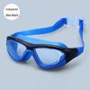 Liku HD Anti-Fog Waterproof Myopia Swimming Goggles - Non-Binding, Unisex, Electroplated.