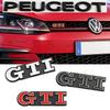 Hijk1 Car keychain/Car Front Grille Badge Metal GTI Logo Sticker For VW GTI Polo Golf MK6 MK7 Passat Scirocco Touran CC Tiguan Jetta.