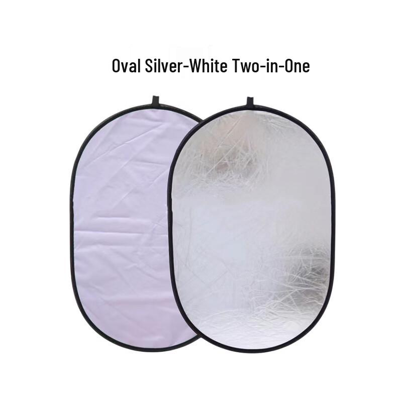 OLOEY 2-in-1 Oval Photography Reflector Diffuser