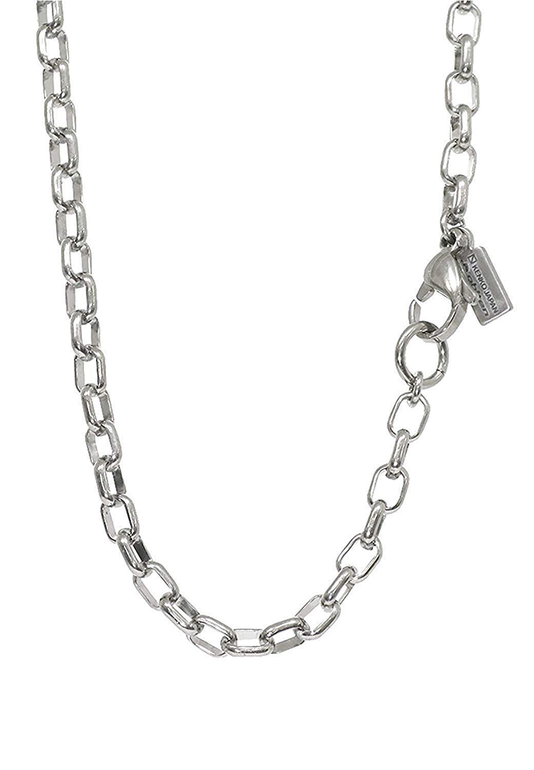 

Phiten [Limited Edition] Long Round Titanium Necklace, 40-60cm (45cm) Long, 3.8mm Wide Chain, Men s and Women s, Made in Japan, Sports and Health