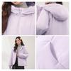 MJ STYLE Women's Hooded Puffer Jacket