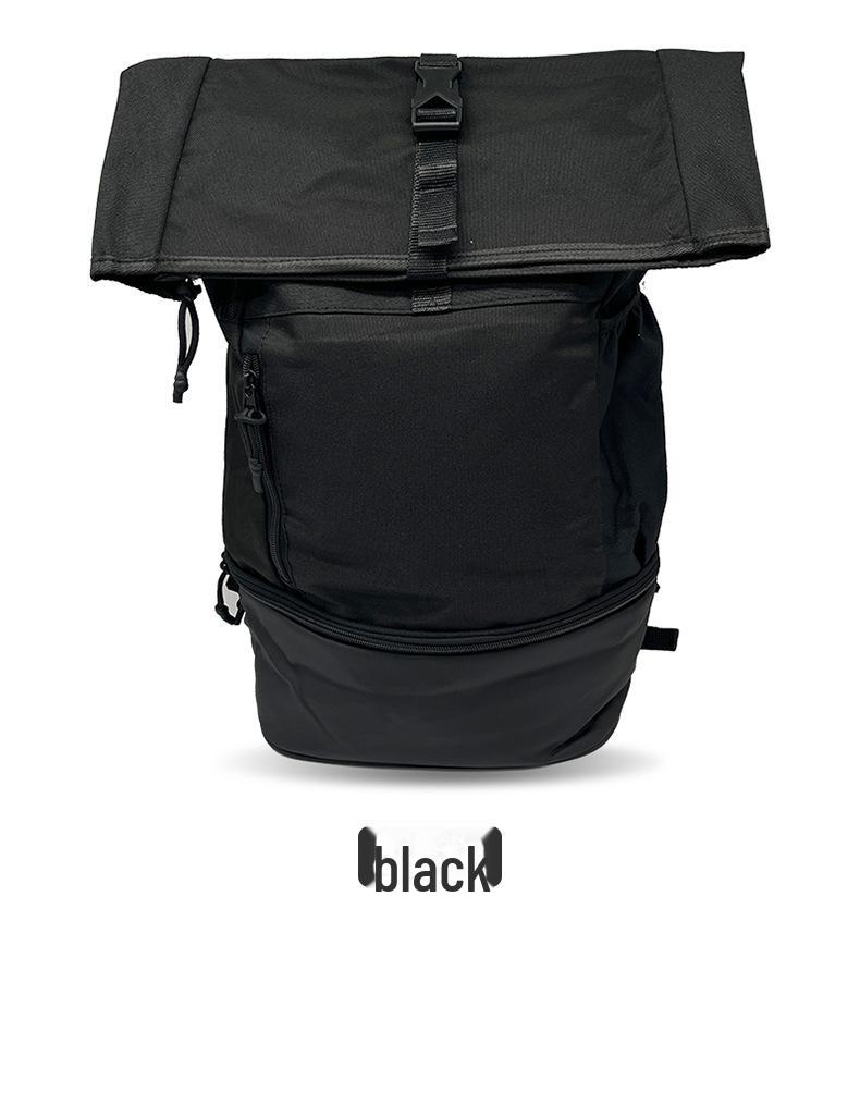 

Настраиваемый мужской баскетбольный тренировочный рюкзак большой вместимости для занятий спортом на открытом воздухе и путешествий One Size чёрный