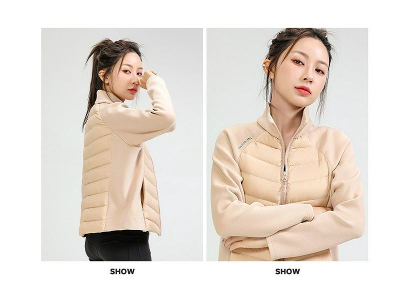 LuLu Winter Women's Stand Collar Duck Down Jacket