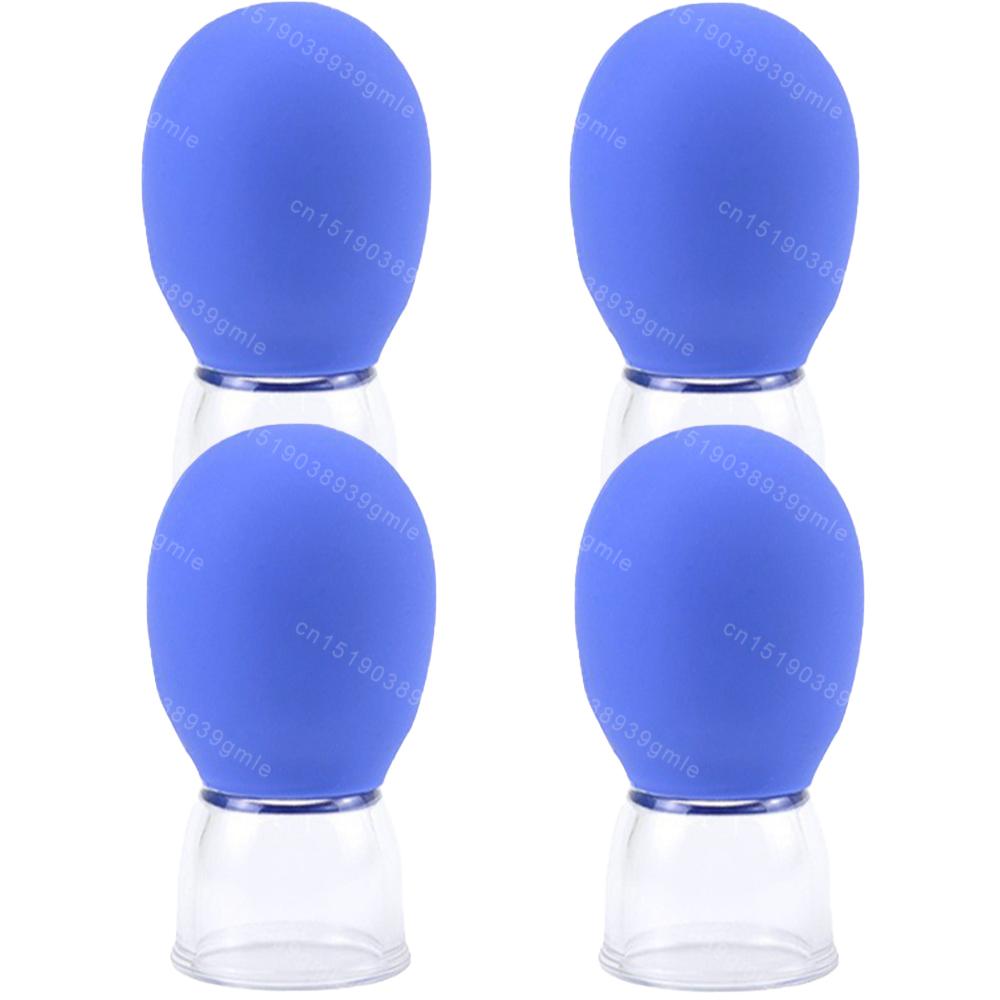 Facial Cupping Massage Cups Rubber Vacuum Cupping Set Facial Relaxation Nipple Correction Body Skin Lifting Cupping Device