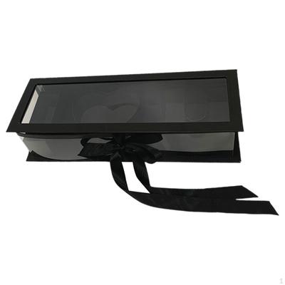 Boîte-cadeau vide avec lettres rechargeables pour maman, décor de fête des mères avec couvercle transparent Visible pour