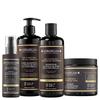Anti-hair Breakage Set - Kerargan - Shampoo, Conditioner, Mask & Serum - Castor Oil