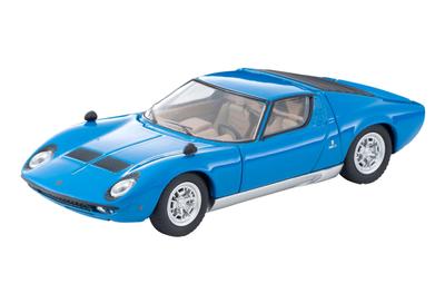 Tomica Limited Vintage LV Lamborghini Miura P400 Blau Fertigprodukt 1/64