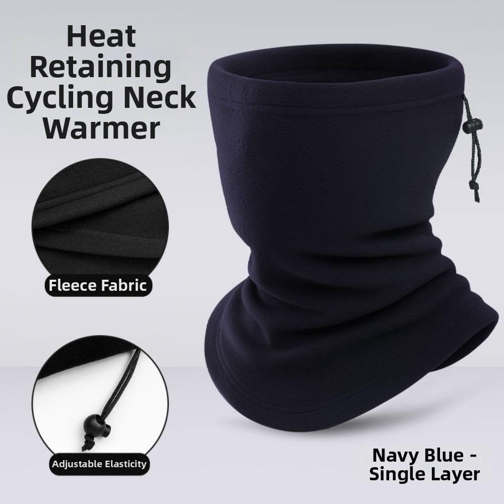 Windproof Winter Warm Fleece Neck Scarves Multicolors Motorcycle Half Face Mask Scarf