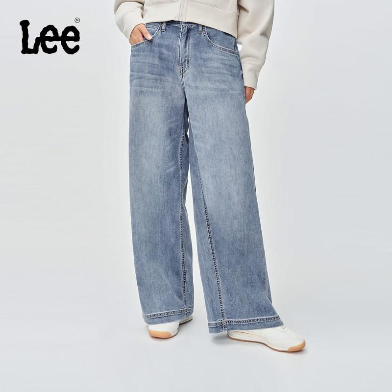 Lee Women's Low-Rise Tencel Wide-Leg Jeans