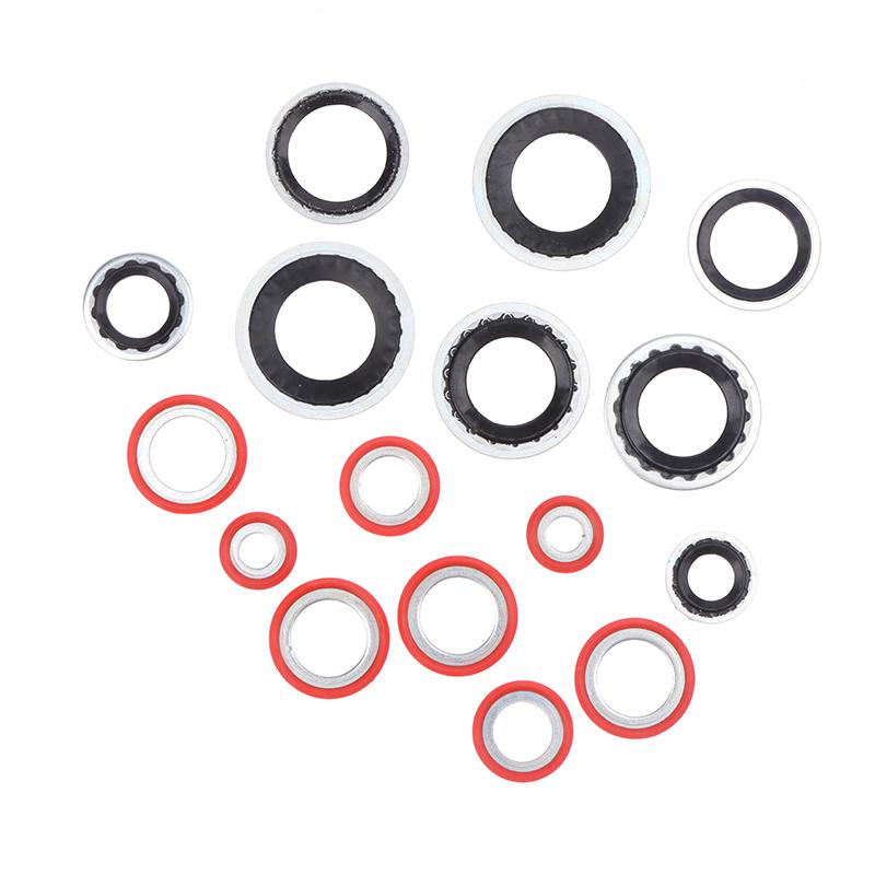 30 juntas de sellado para sistemas de aire acondicionado automotriz, juntas de válvula de expansión, juntas de culata y juntas de compresor.