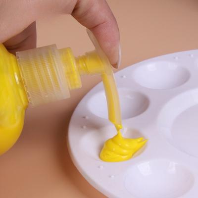 12 Farben Große Waschbare Farbe für Kinder (16,9 oz, 500 ml), Acryl-Großhandel Farbe Zubehör Ungiftig, Basteln DIY, Plakat Fingerfarbe
