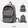 Rakuten Japan Large Capacity Laptop Backpack for Business and Travel - Black Gray
