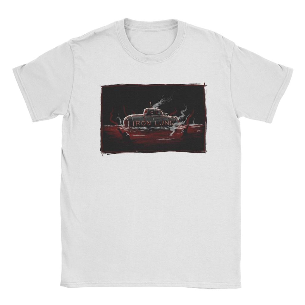 Unisex TShirt Iron Lung T Shirts Hipster Summer Tee Shirt Vintage Casual 100 Cotton Tops Birthday Present