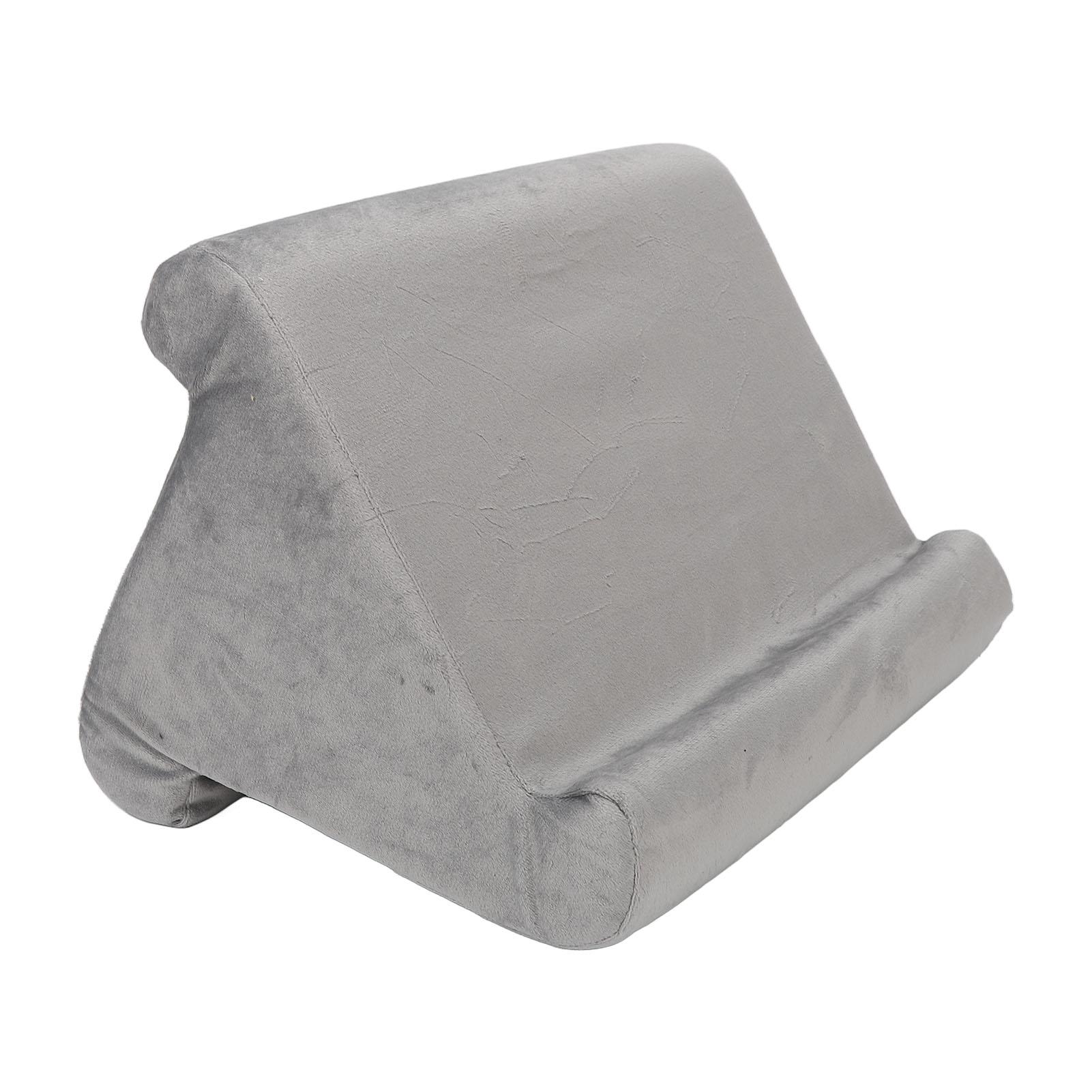 

Подставка для планшета Треугольная мягкая удобная наклонная подушка для чтения и просмотра планшета Серая