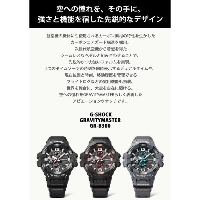 [Casio] G-Shock Gravity Master Bluetooth Tough Solar GR-B300-1AJF Men's Black