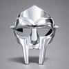 MF DOOM Inspired Gladiator Mask – Handmade Mirror Finish Metal Face Armor for Cosplay & Display
