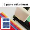 C118 Round Hole Wire Spiral Coil Binding Machine Humanized Handle Round Hole Punch Wire  Machine for Letter Size