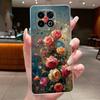 Luxury Butterfly Flower Case For Vivo iQOO Neo 10 / Neo10 ( Snapdragon 8s Gen 4 Version ) Clear TPU Silicone Cover Fundas Coque