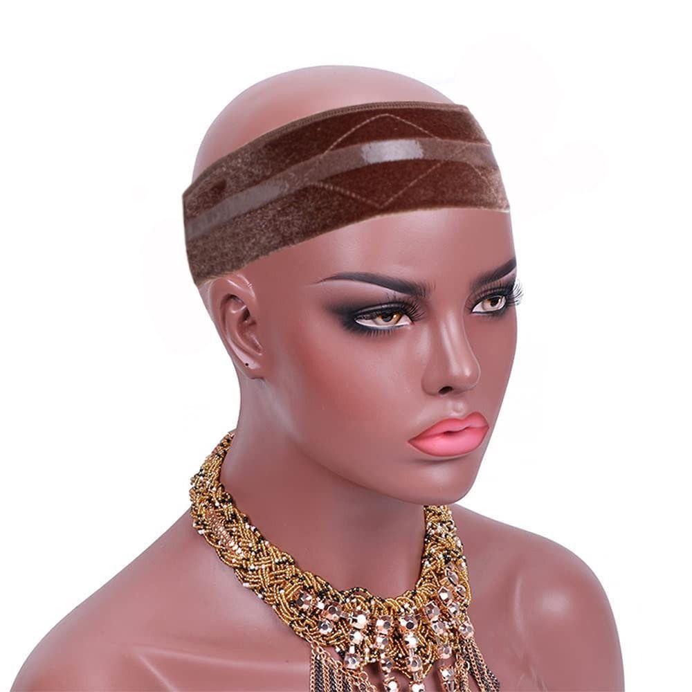 Comfortable Velvet Wig Fixing Strap Silicone Anti-slip Wig Edge Strap For Lace Frontal Wigs