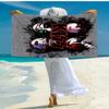 Kiss-Inspired Fashion Beach Towel: Ideal for Summer Adventures Soft, absorbent and quick drying suitable for swimming and bathing