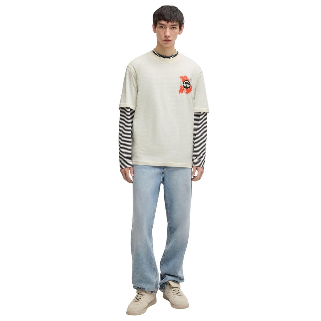 Hugo Herren Nufloro Logo T-Shirt