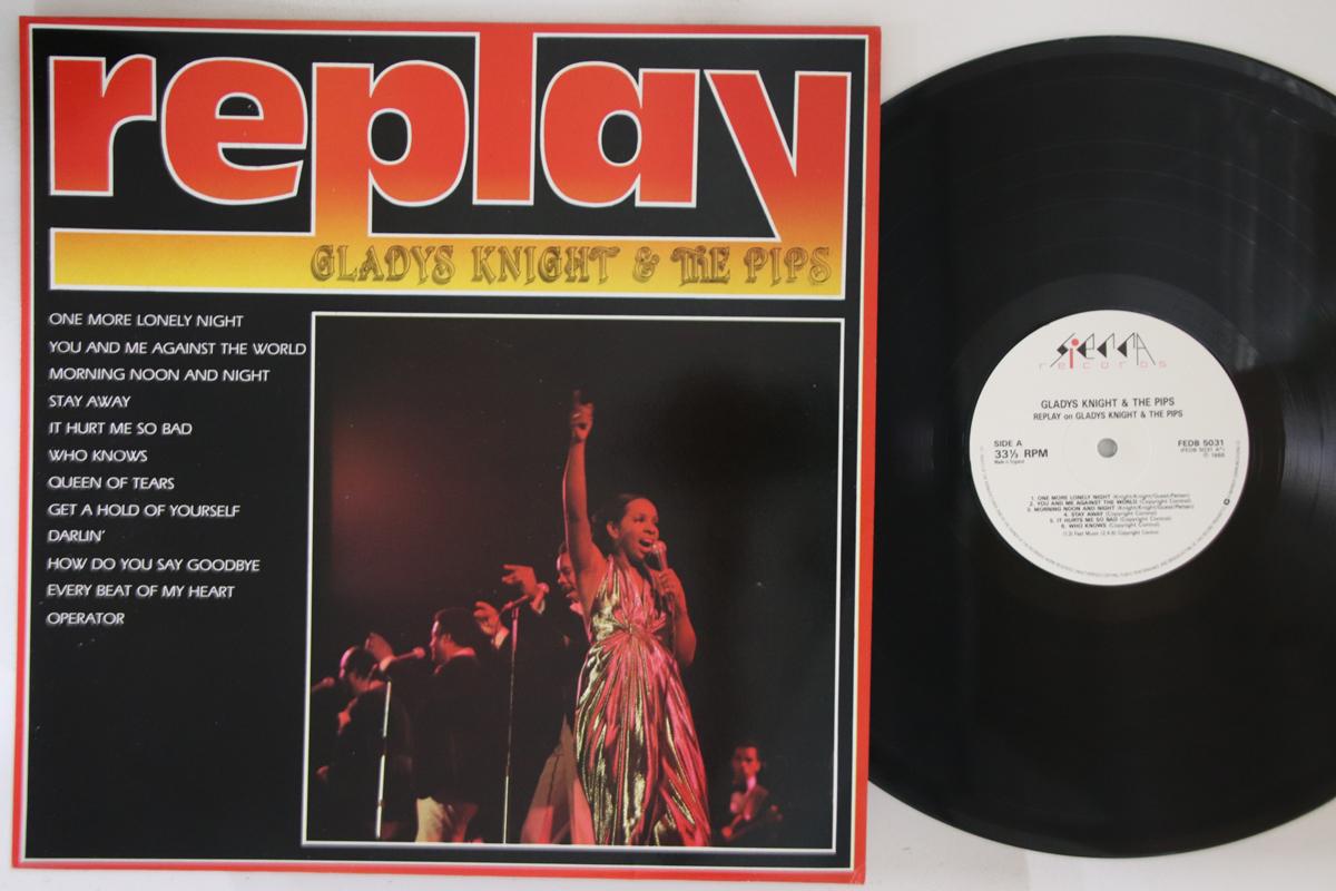

LP Record GLADYS KNIGHT - Replay FEDB5031 SIERRA 1986 Japan Soul/Funk Used
