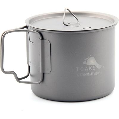 TOAKS Short Handle Pot 550ml POT-550-L